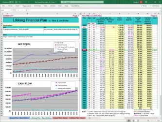 MyFinancePlans Basic Financial Plan Life-Long Tab Pages 1-2